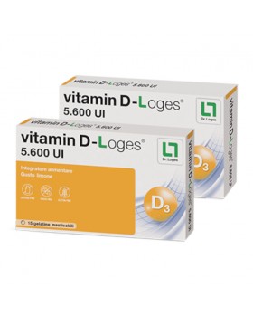 Vitamin D-Loges 30 Geatine Masticabili
