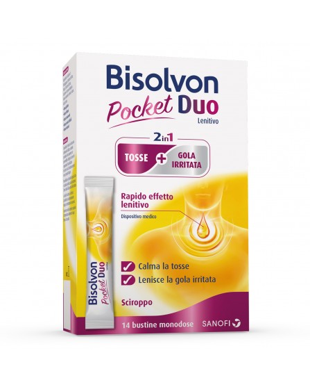 Bisolvon Duo Pocket Lenitivo 14 Bustine
