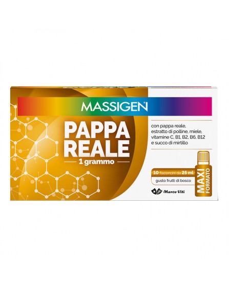 Massigen Pappa Reale 10 Flaconi 25Ml