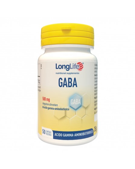 LONGLIFE GABA 500MG 50CPS