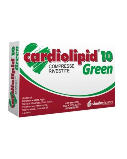 CARDIOLIPID 10 GREEN 30CPR RIV