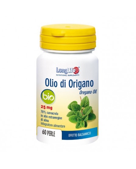 LONGLIFE OLIO ORIGANO BIO60PRL