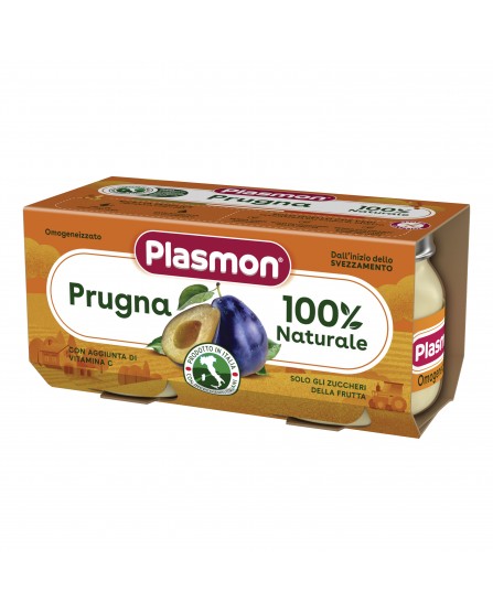 PLASMON OMOG PRUGNA 2X80G