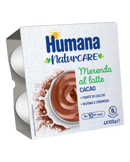 HUMANA MERENDA CACAO 4X100G