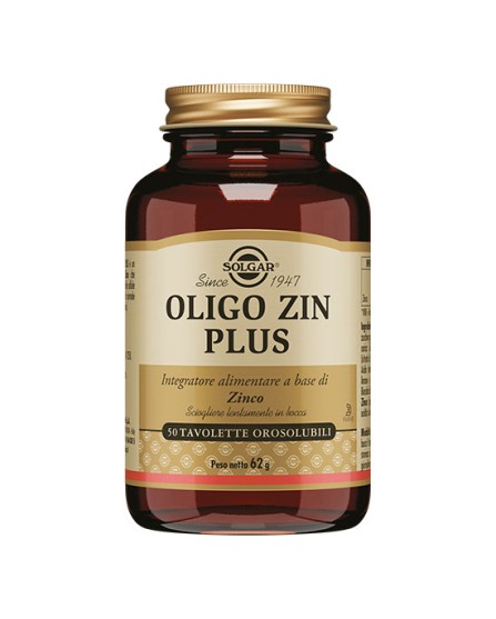 OLIGO ZIN PLUS 100TAV SOLGAR