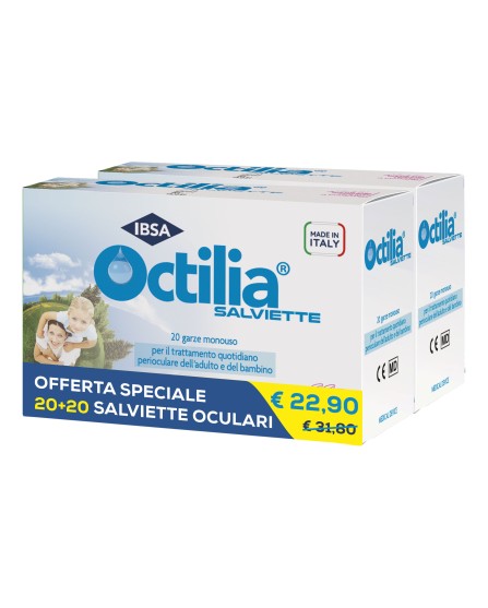 OCTILIA SALVIETTE BIPACK 20+20