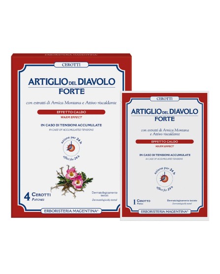 ARTIGLIO FORTE CEROTTI 4PZ ARTIGLIO FORTE CEROTTI 4PZ