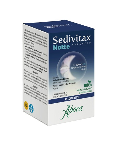 SEDIVITAX NOTTE ADVANCED 50CPR