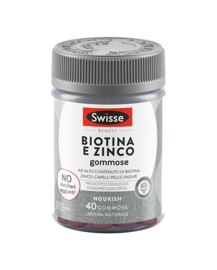 SWISSE BIOTINA+ZINCO 40GUMM