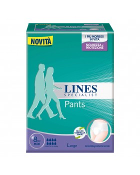 Lines Specialist Pants Uni Maxi L 8 Pezzi