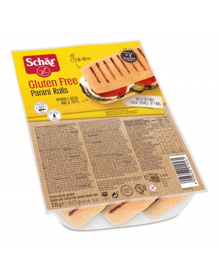 SCHAR-PANINI ROLLS 3X75G