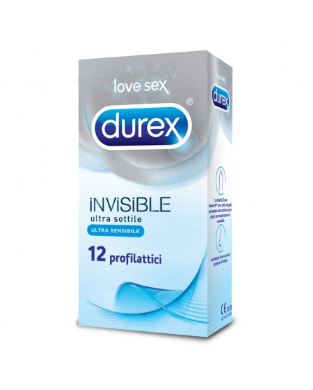 DUREX PROFIL INVISIBLE 12PZ