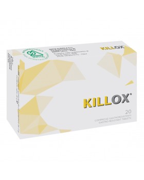 Killox 20 Compresse Gastroresistenti (con Zinco, Resveratrolo e Curcuminoidi)