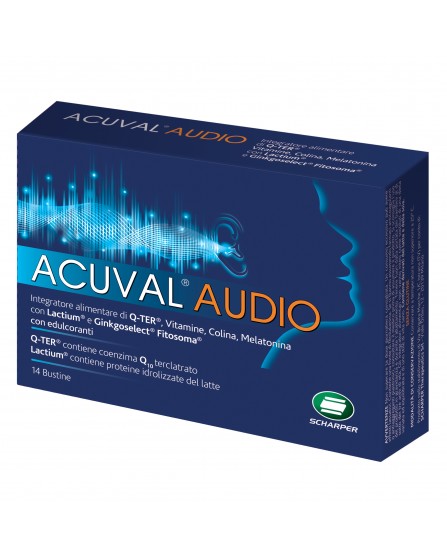 Acuval Audio 14 Bustine 1,8G Soluzione Orale