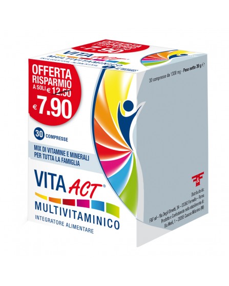 Vita Act Multivitaminico 30 Compresse