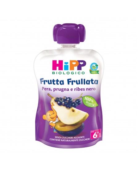 Hipp Bio Frutta Frullata Pera/Prugna/Ribes 90G