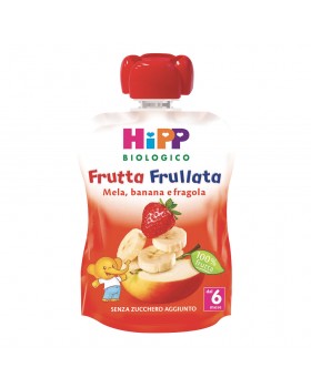 Hipp Bio Frutta Frullata Mela/Banana/Fragola 90G