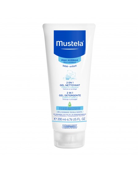 MUSTELA 2IN1 GEL DETERG 200ML