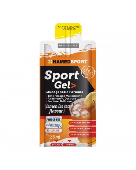 SPORT GEL LEMON ICE TEA 25ML