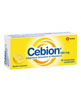Cebion Masticabile Limone Vitamina C 20 Compresse