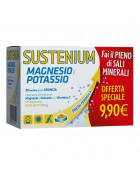 Sustenium Magnesio e Potassio 28 Bustine Promo