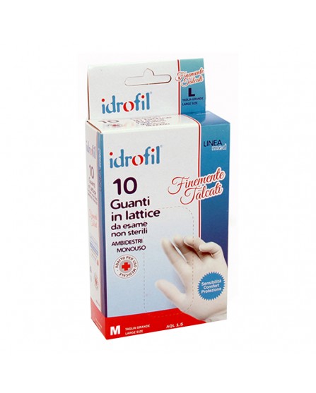 GUANTI IN LATTICE S IDROFIL 10PZ