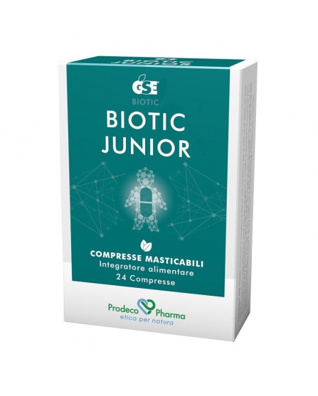 Gse Biotic Junior 24 Compresse Masticabili