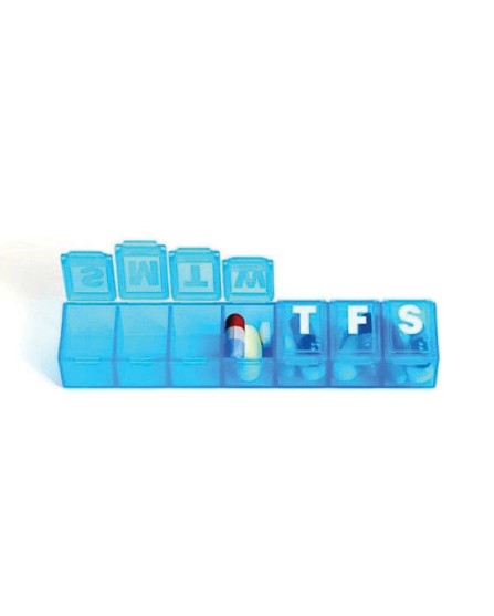 PORTAPILLOLE MEDS SETTIMANALE