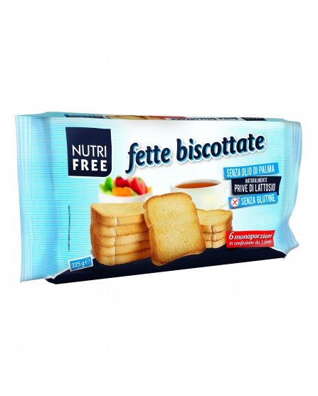 NUTRIFREE FETTE BISC 225G