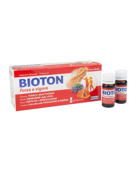 Bioton Ginseng Forza e Vigore 14 Flaconi Bioton Ginseng Forza e Vigore 14 Flaconi