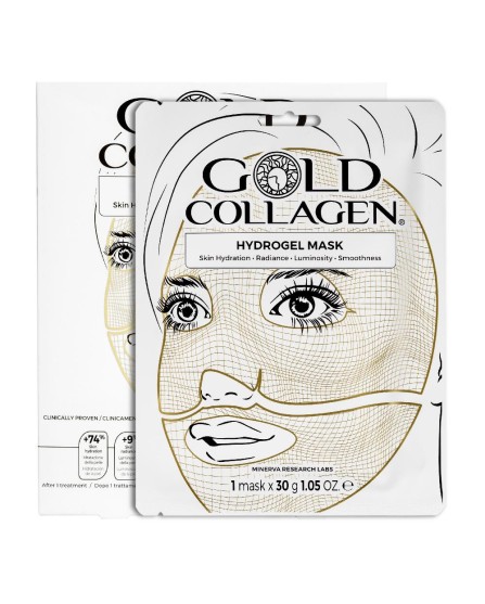 GOLD COLLAGEN HYDROGEL MASK 4PZ