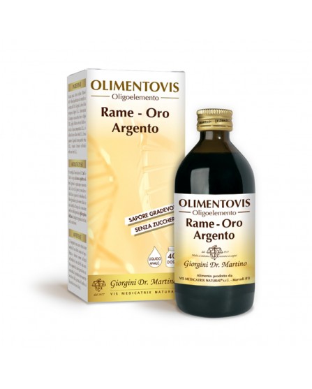 OLIMENTOVIS RAME ORO ARGEN 200ML