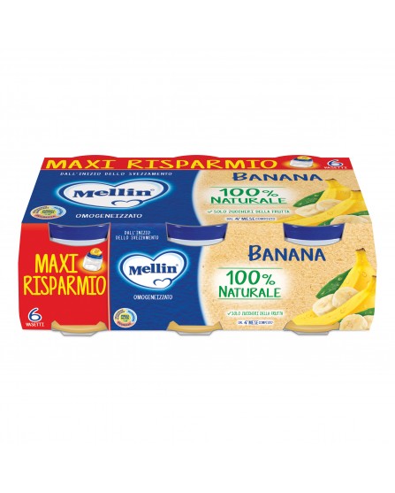 MELLIN-OMO BANANA 6X100G