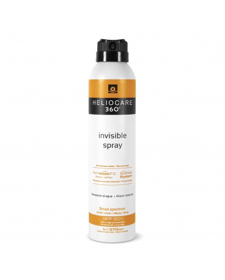 Heliocare 360 Invisible Spray Spf 50+ Da 200 Ml (OMAGGIO: Avalon Detergente)