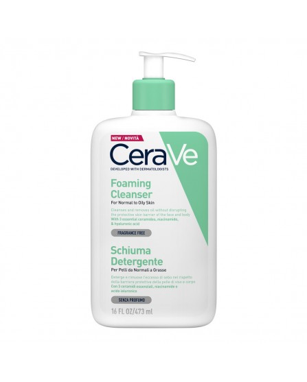 Cerave Schiuma Detergente Viso 473Ml