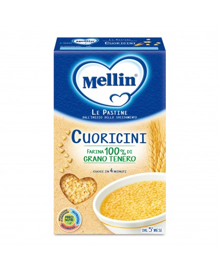 MELLIN-PASTA CUORICINI 320G