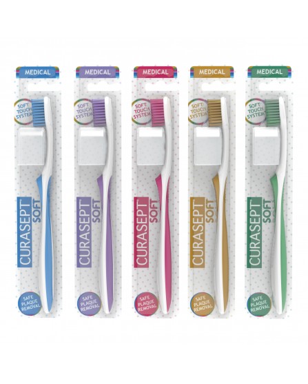 Curasept Spazzolino Soft Medical Azzurro