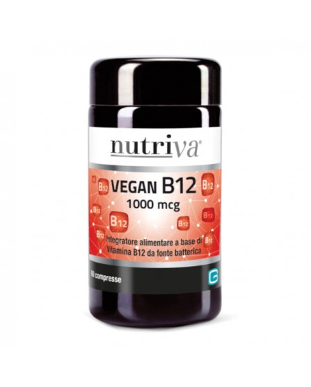 Nutriva Vegan B12 1000 mcg  (Nuovo - Lunghissima Scadenza)