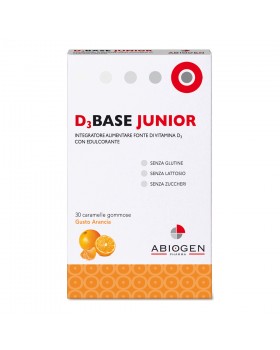 D3 Base Junior 30 Caramelle Gusto Arancia