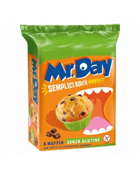 MR DAY MUFFIN C/PEPIT CIOC 6X42G