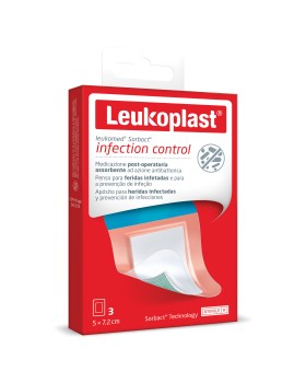 LEUKOMED SORBACT 5X7,2CM