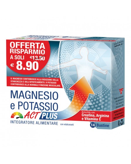 MAGNESIO POTASSIO ACT PLUS 14BS