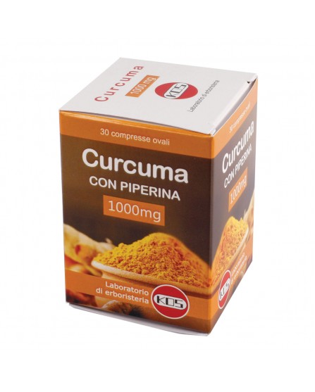 Curcuma + Piperina 1G 30 Compresse