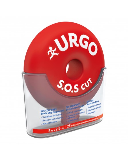 URGO BENDA SOS CUT 3X2,5CM