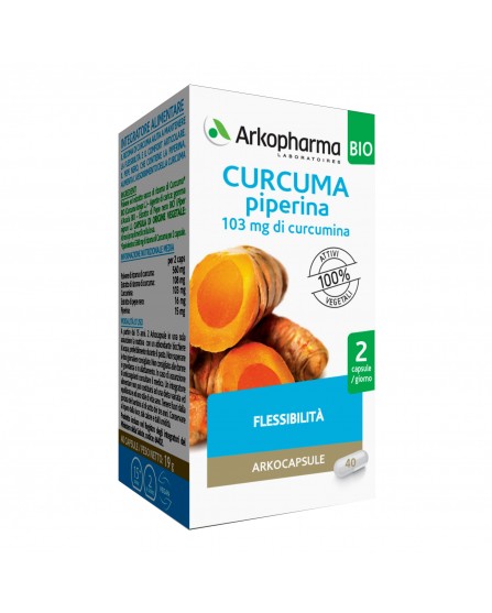 Arko Capsule Curcuma+ Piperina Bio 40 Capsule