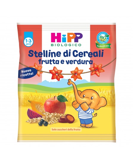 Hipp Bio Stelline Creali/Frutta 30G
