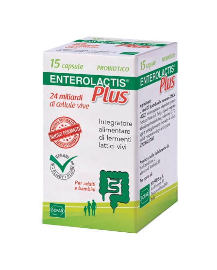 Enterolactis Plus 15 Capsule