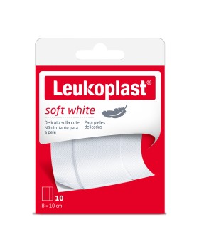 LEUKOPLAST SOFT WHITE 100X8CM