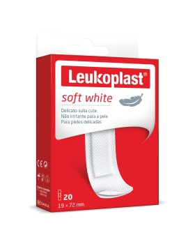 LEUKOPLAST SOFT WHITE72X19 20P