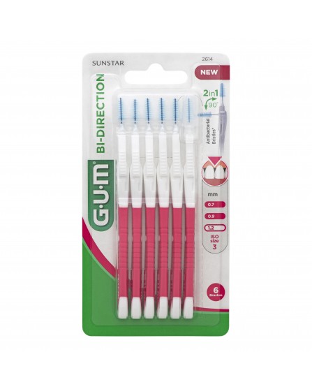 GUM BI-DIRECT SCOV FINE 6PZ 2614